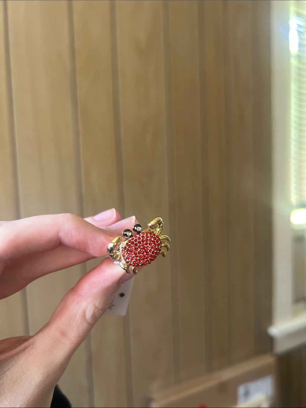 Kate spade crab 🦀 ring